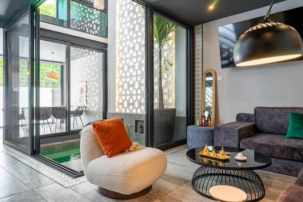 Luxury Villa, Beach Club - Jungle View - Sahara Jade Tulum
